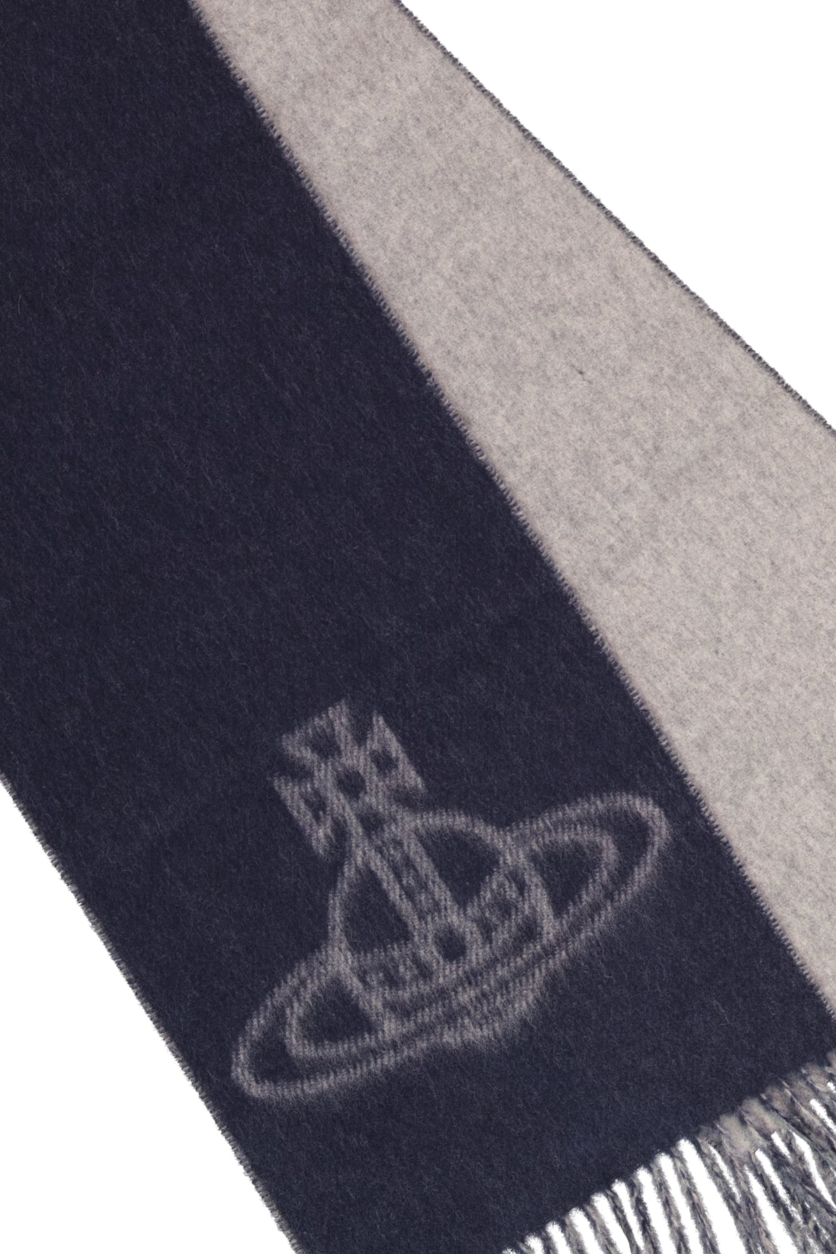 Womens Vivienne Westwood 25X185 Scarf Mineral Grey Scarve — view 6