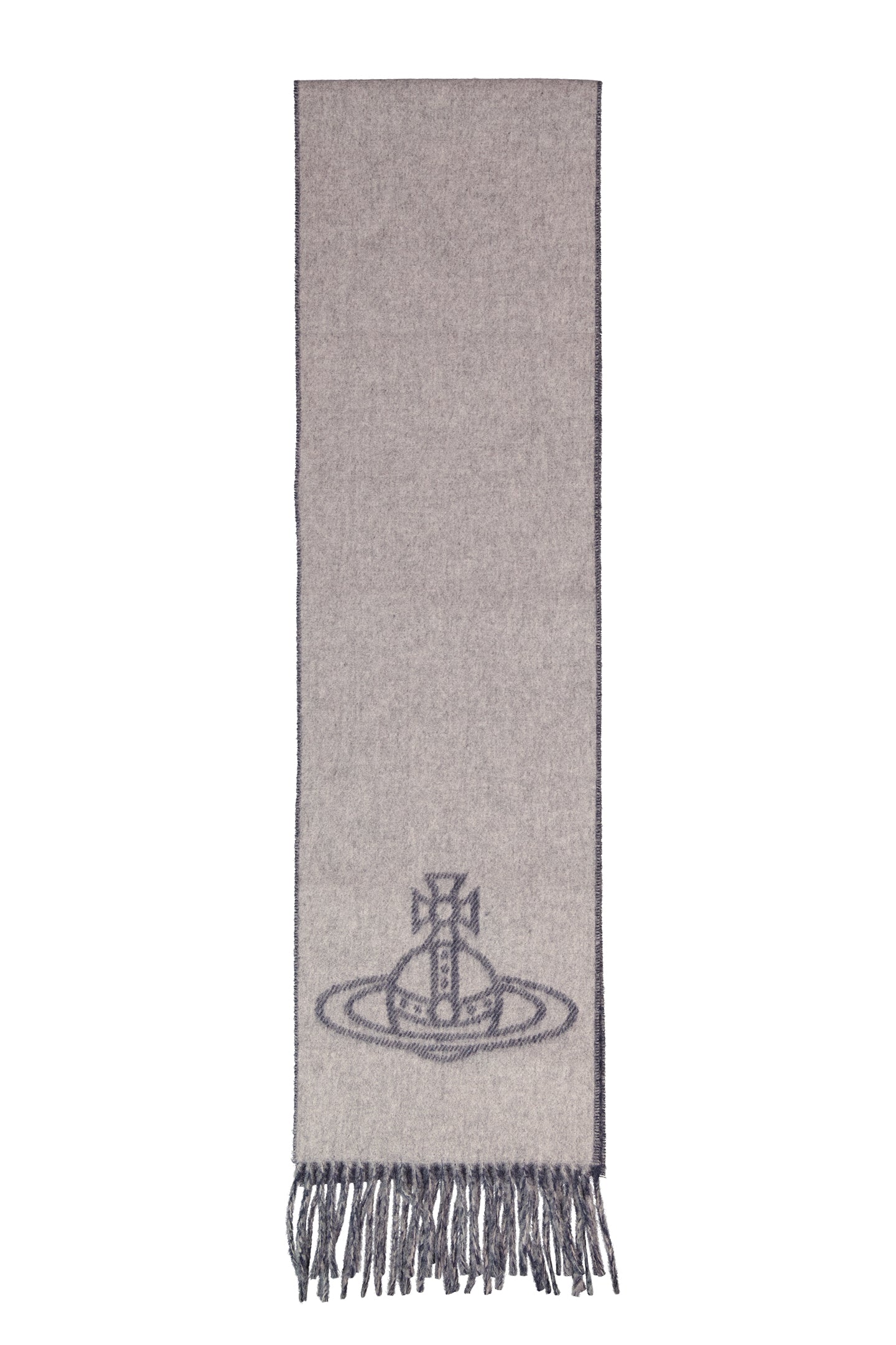 Womens Vivienne Westwood 25X185 Scarf Mineral Grey Scarve