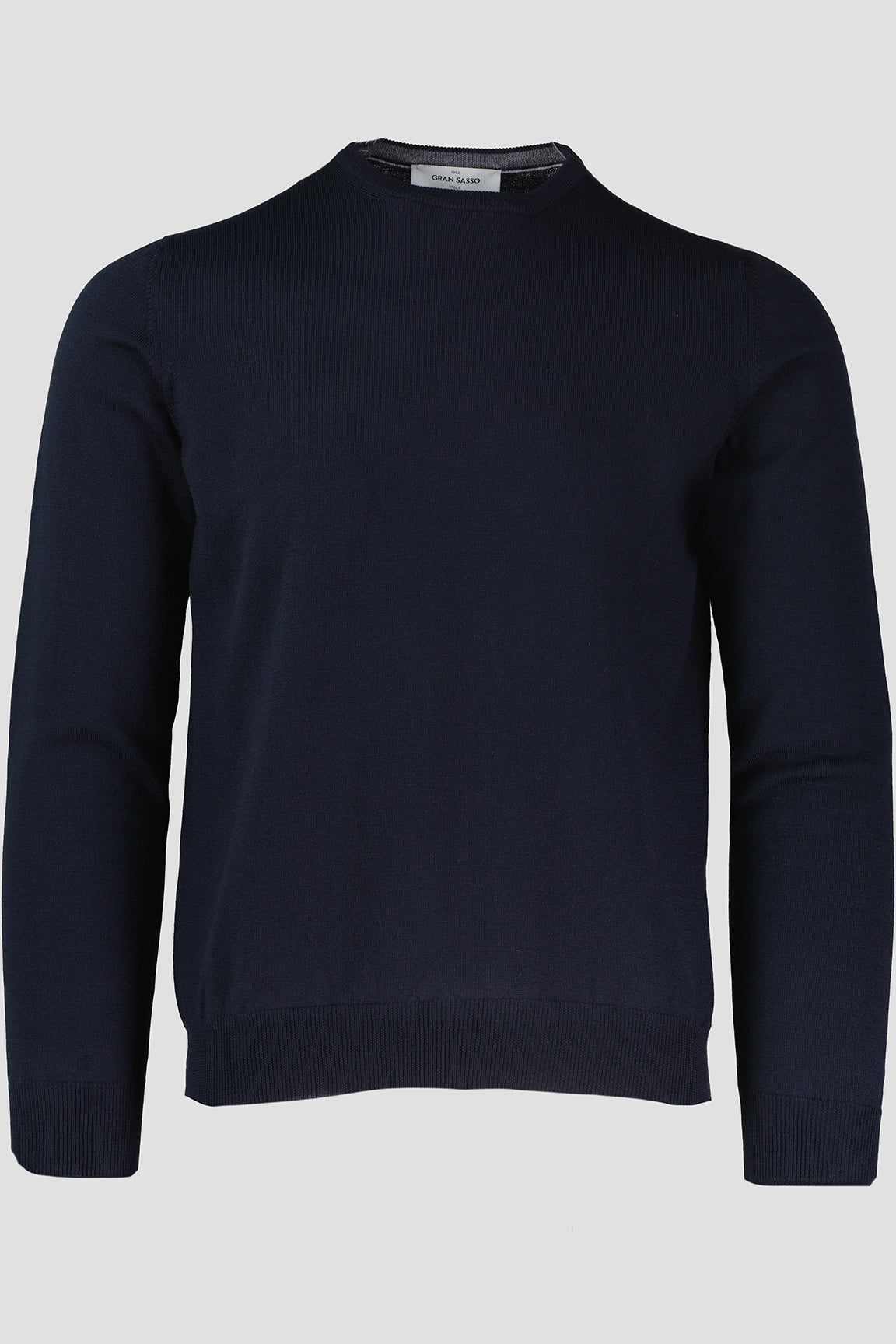 Gran Sasso Knitted Jumper in Navy