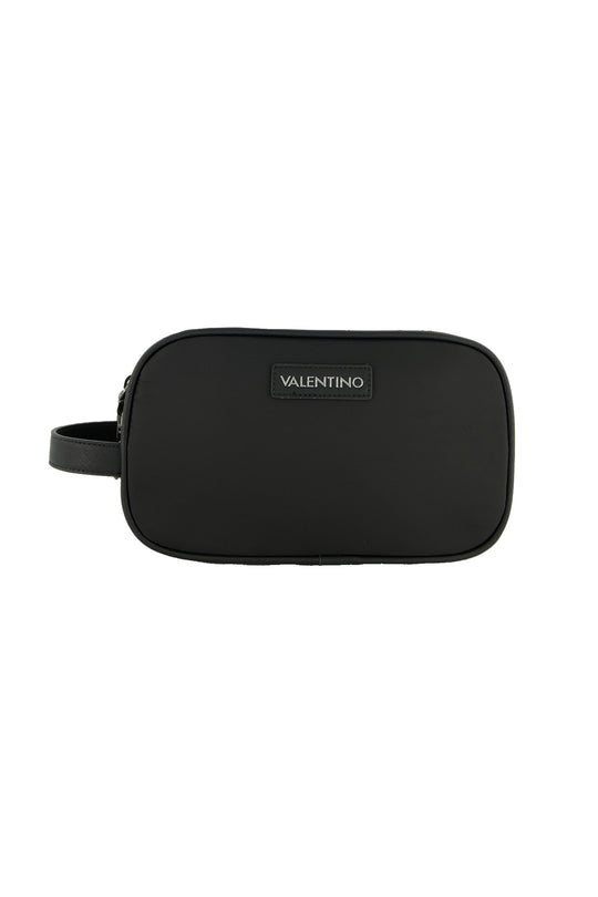 Men's Valentino Bags Cardano Black Soft Cosmetic Case