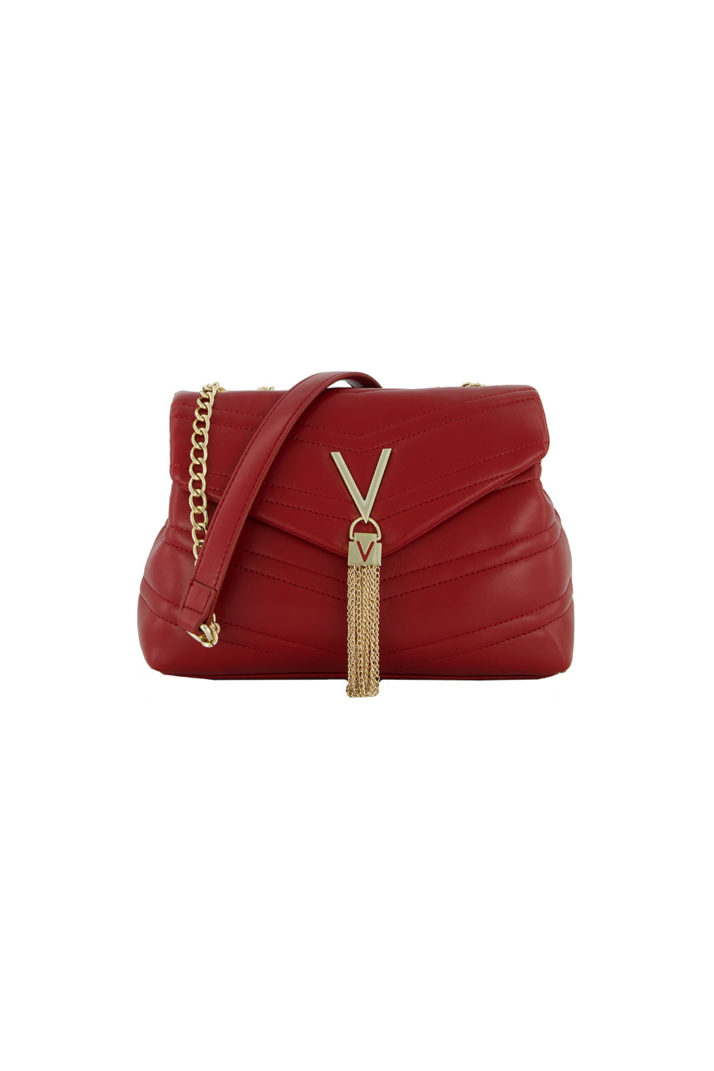 Women's Valentino Bags Privilege Medium Shoulder Bag in Red
