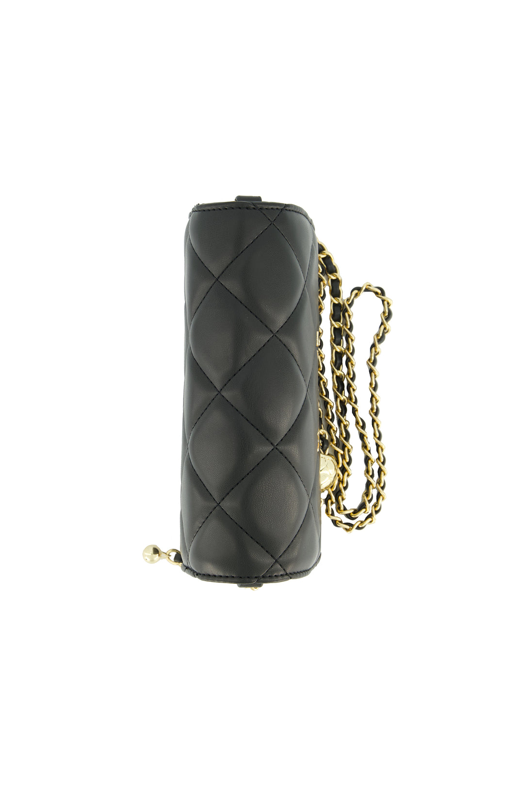 Womens Valentino Bags Ocarina Chain Crossbody Bag in Black