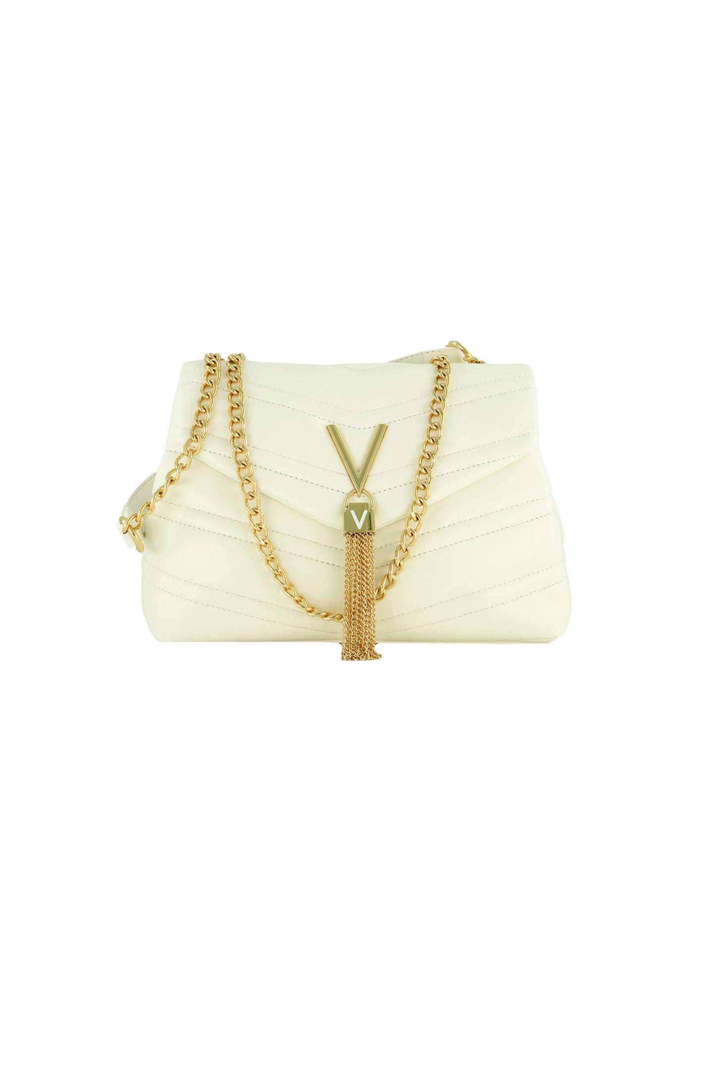 Women's Valentino Bags Privilege Medium Shoulder Bag in White