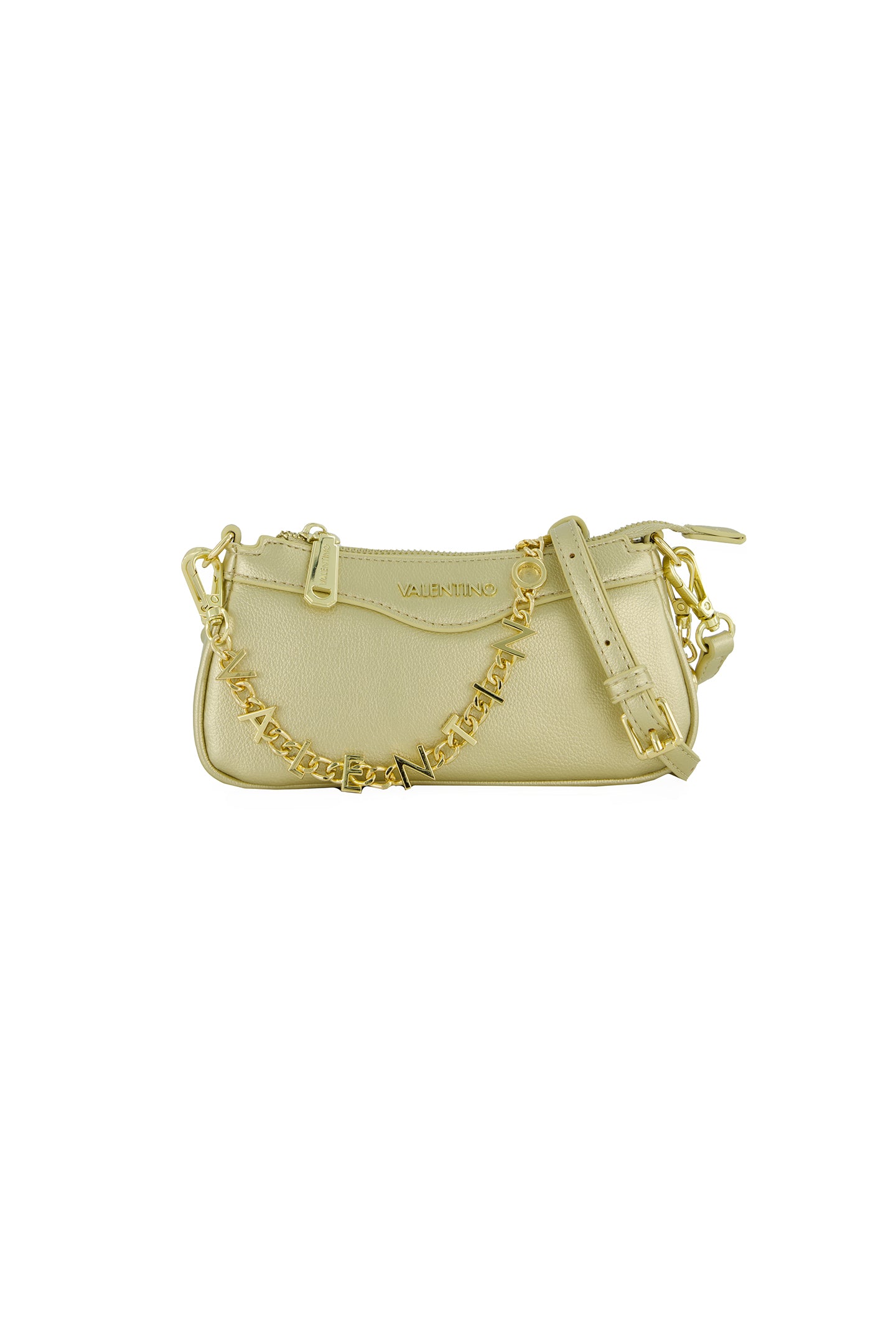 Women's Valentino Elly Shoulder Bag in Gold