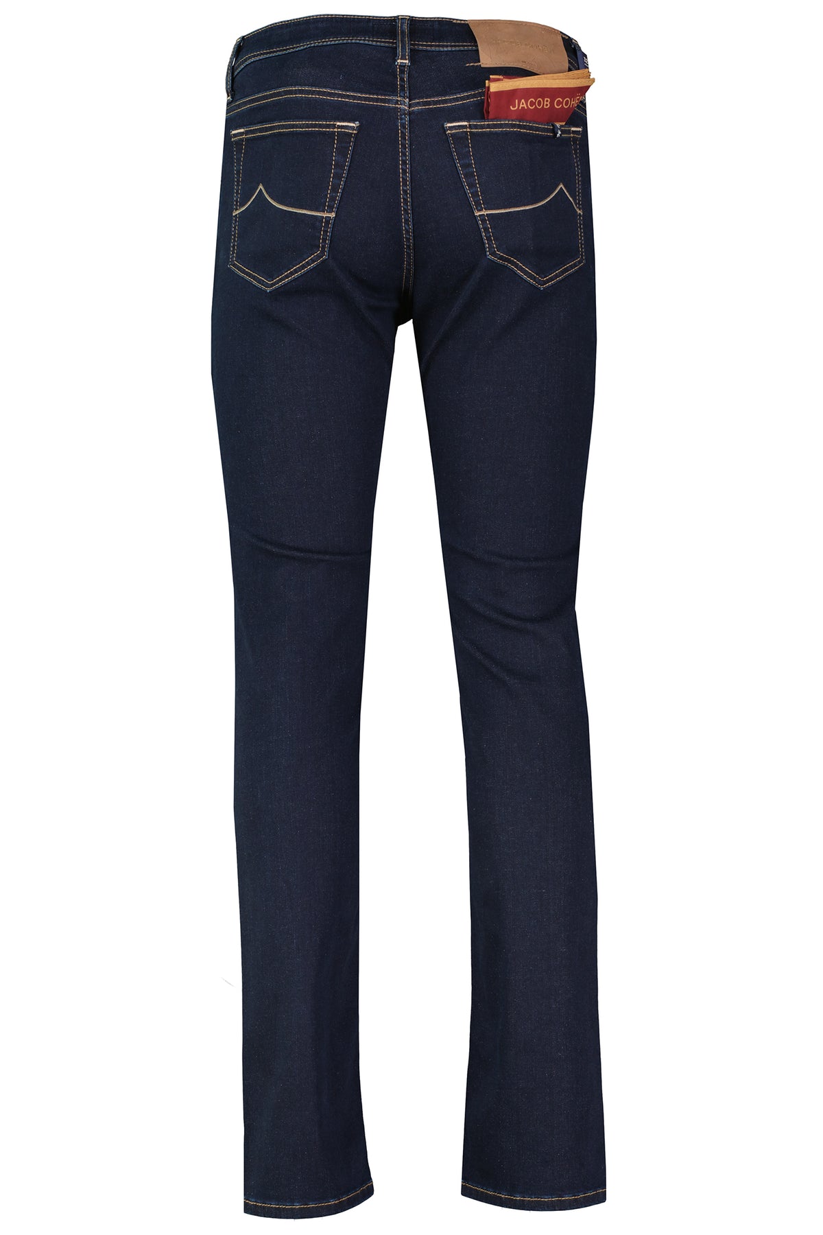 Mens Jacob Cohen 5PKT Bard Slim Dark Blue Jeans — view 3