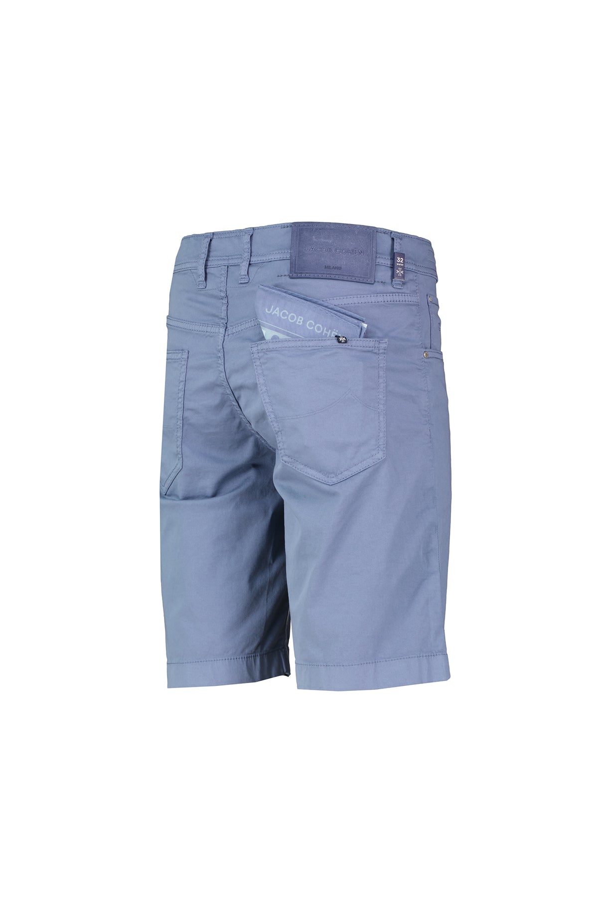 Mens Jacob Cohen Bermuda 5PKT Nicolas Aviation Blue Shorts
