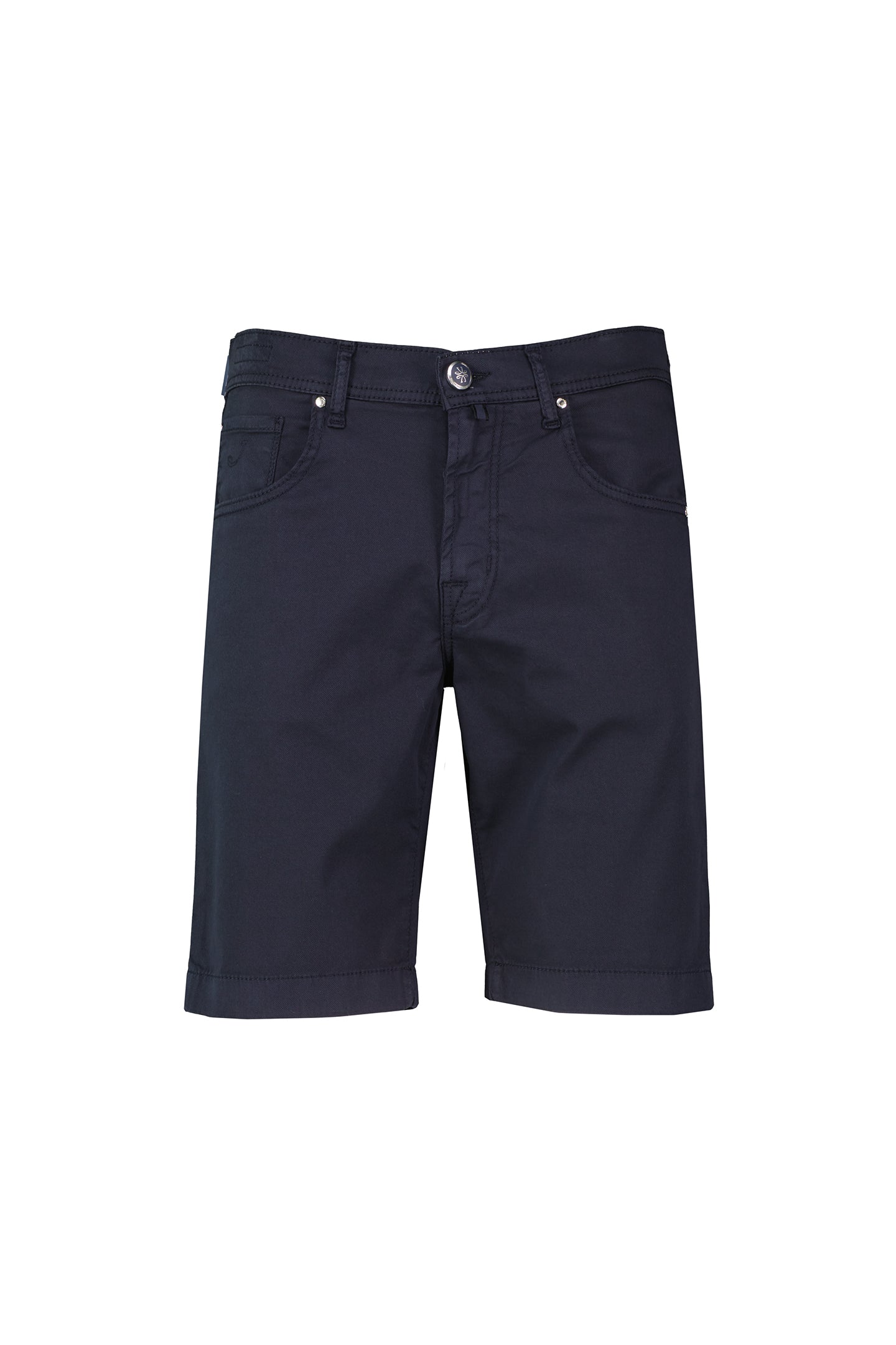 Mens Jacob Cohen Bermuda 5PKT Nicolas Navy Shorts — view 2