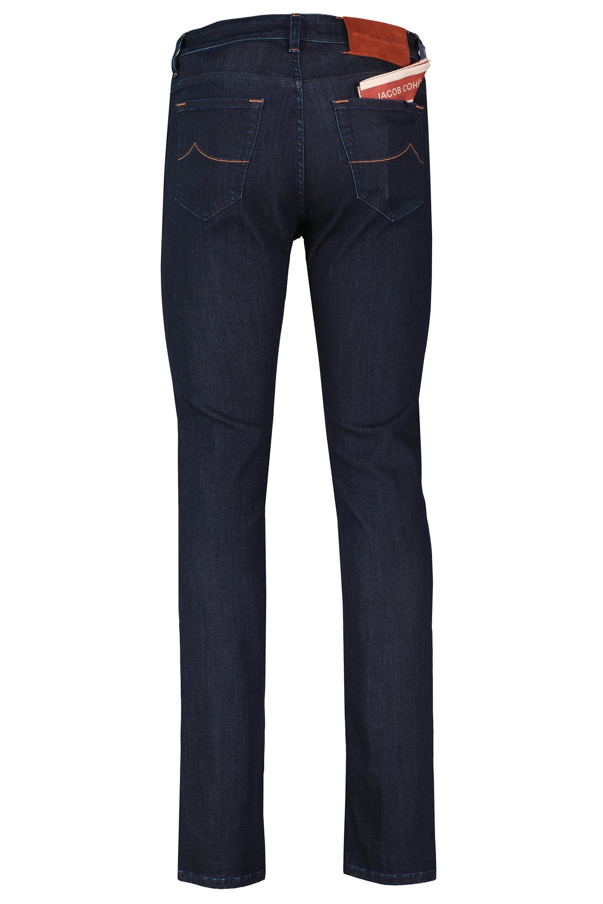 Mens Jacob Cohen 5PKT Bard Slim Dark Blue Jeans — view 3
