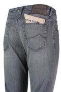 Mens Jacob Cohen 5PKT Bard Slim Fit Grey Jeans