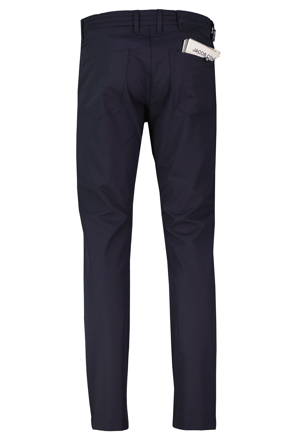 Mens Jacob Cohen Pharrell Active Relaxed Carrot Dark Blue Tech Pants — view 3