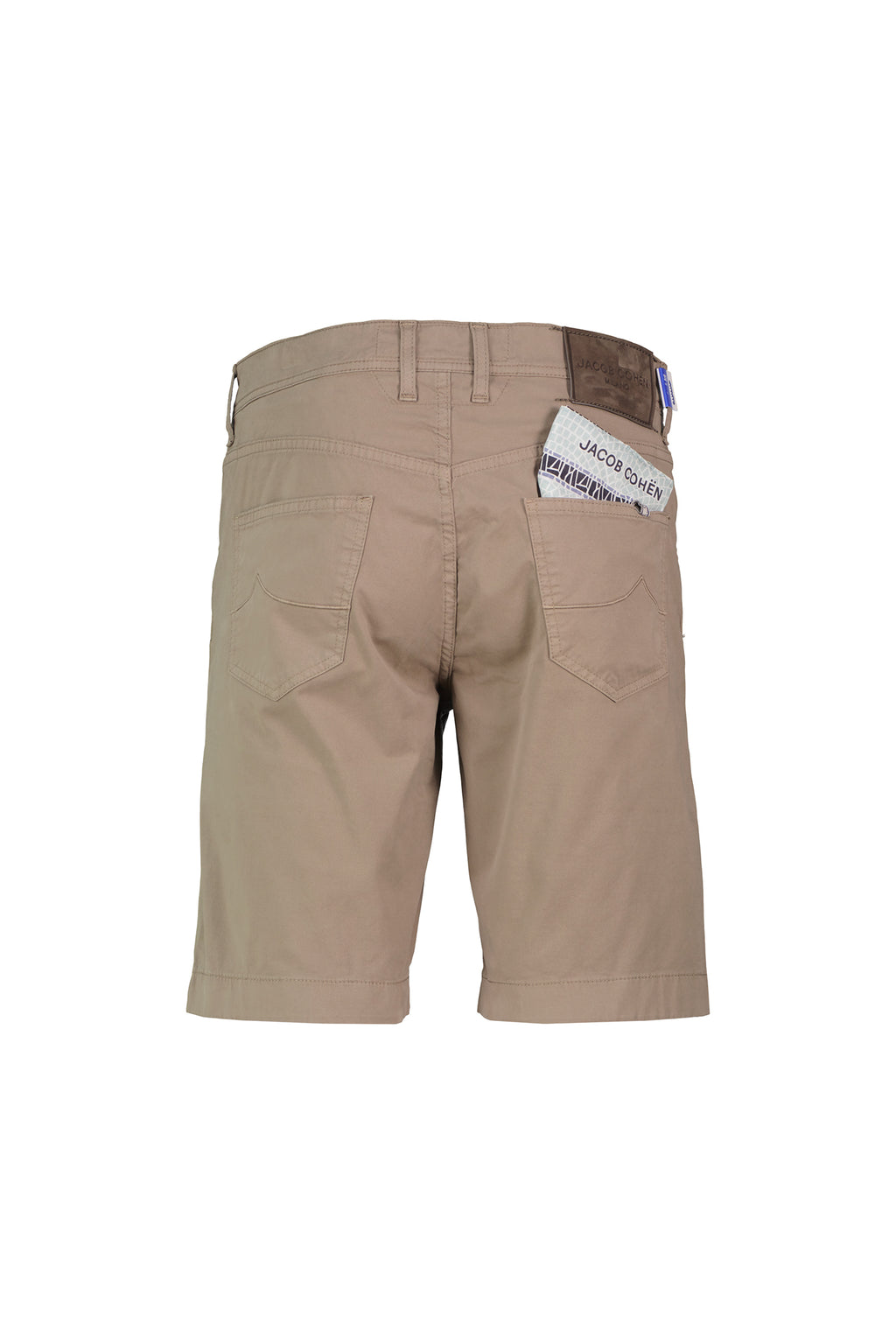Men's Jacob Cohen Grey 5 Pocket Bermuda Shorts - image 4