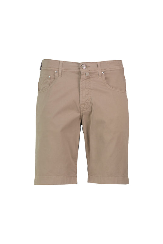 Men's Jacob Cohen Grey 5 Pocket Bermuda Shorts