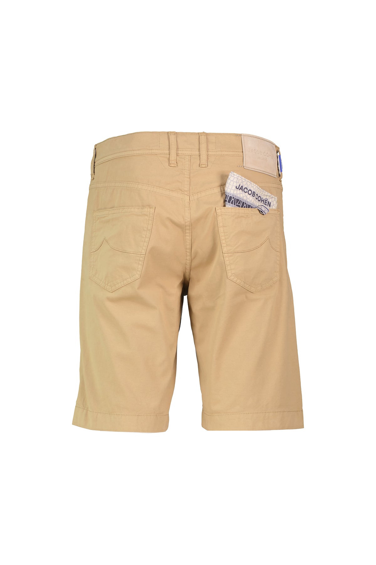Men's Jacob Cohen Beige 5 Pocket Bermuda Shorts - image 4