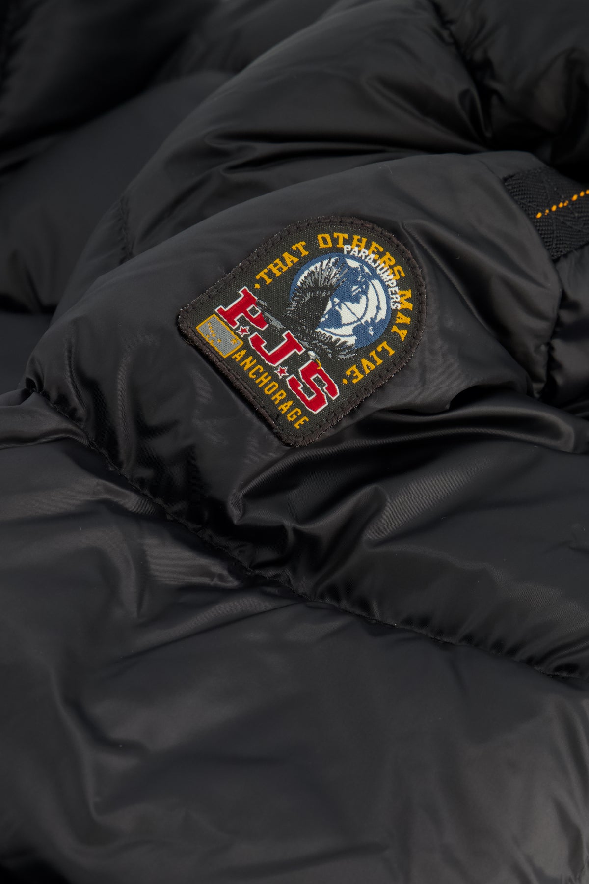 Womens Parajumpers Pencil Black Long Marion Puffer Jacket - image 5