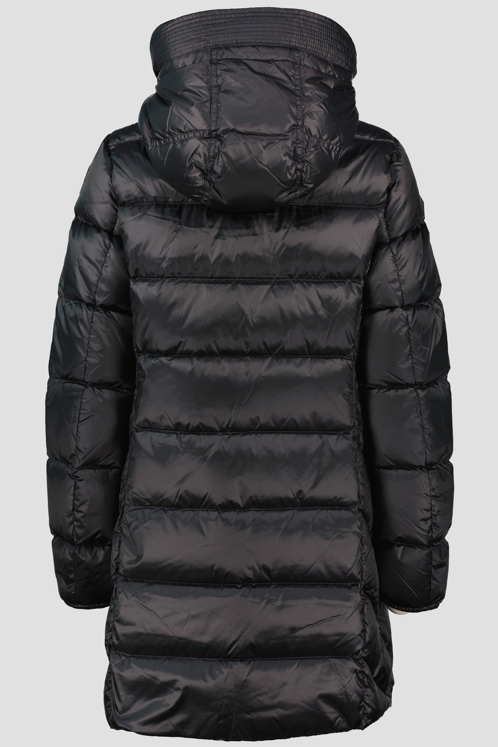 Womens Parajumpers Pencil Black Long Marion Puffer Jacket - image 8