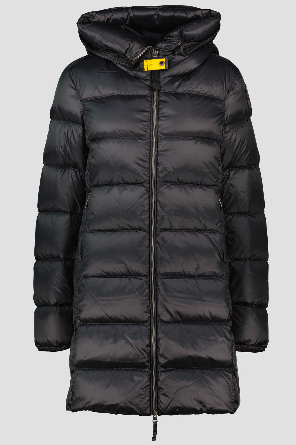 Womens Parajumpers Pencil Black Long Marion Puffer Jacket - image 7
