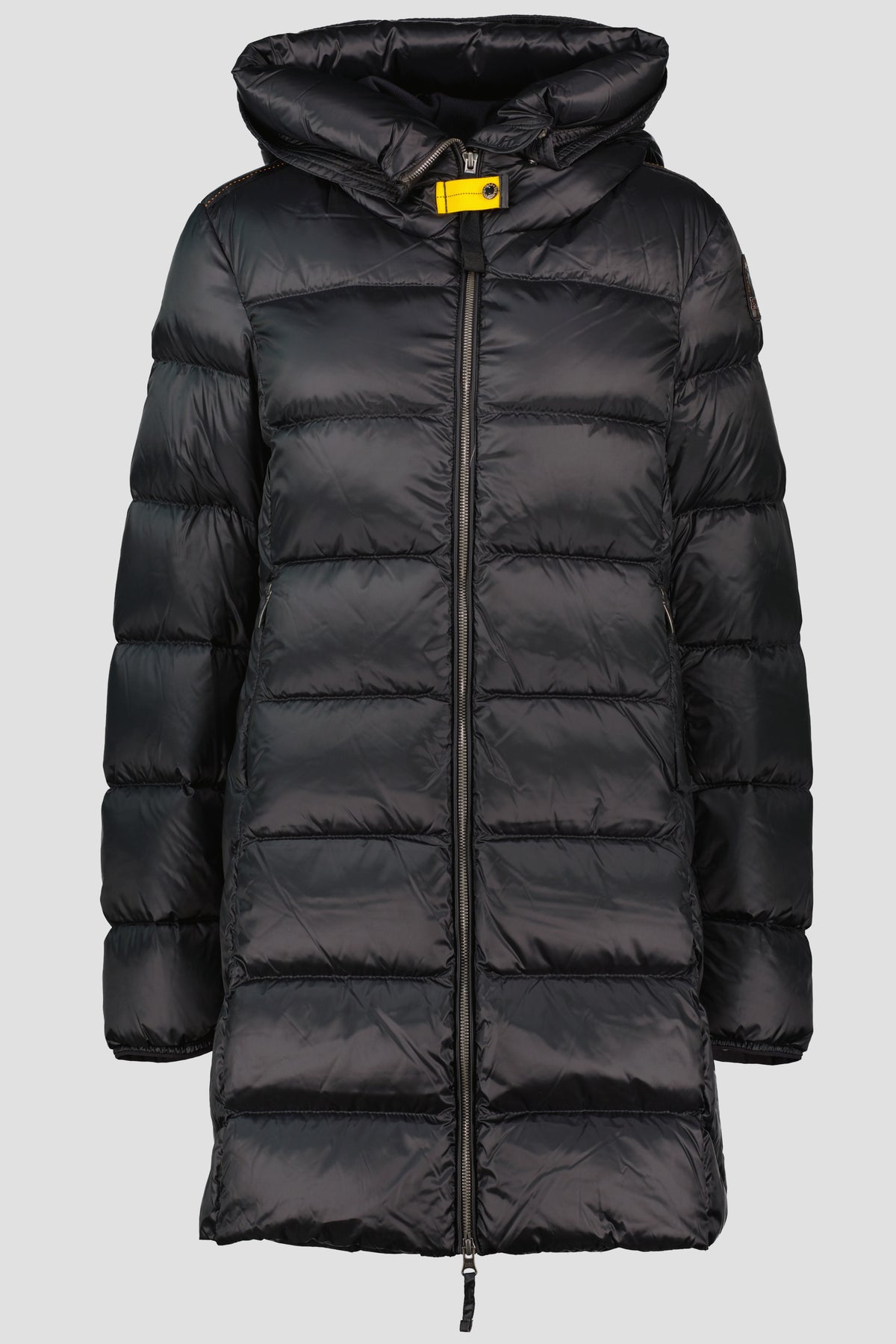 Womens Parajumpers Pencil Black Long Marion Puffer Jacket - image 7