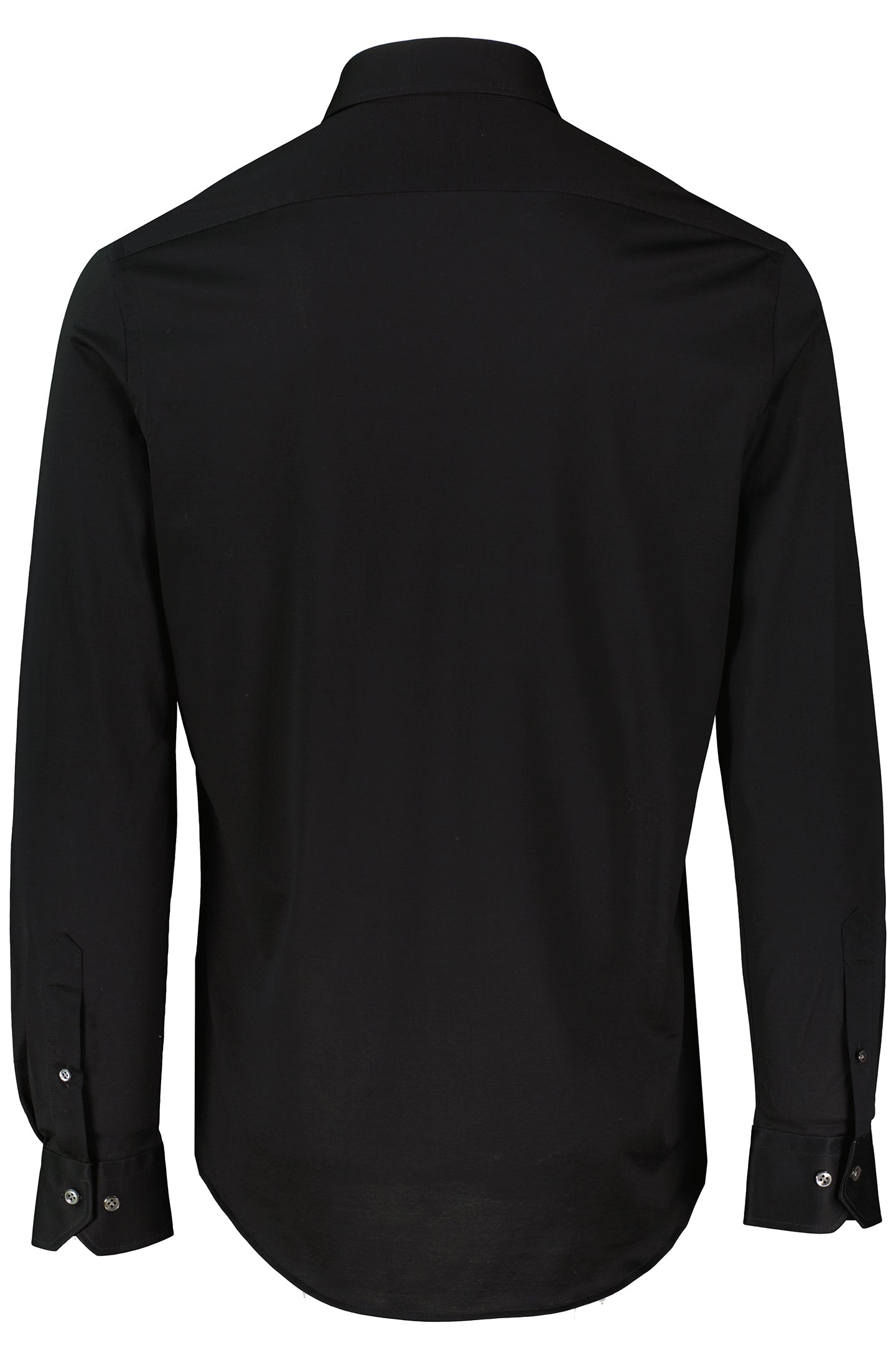 Men's Pal Zileri Black Mercerised Long Sleeve Shirt - image 3