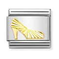 Nomination Composable Gold DIAMOND-CUT SHOE Charm *