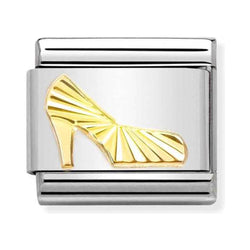 Nomination Composable Gold DIAMOND-CUT SHOE Charm *