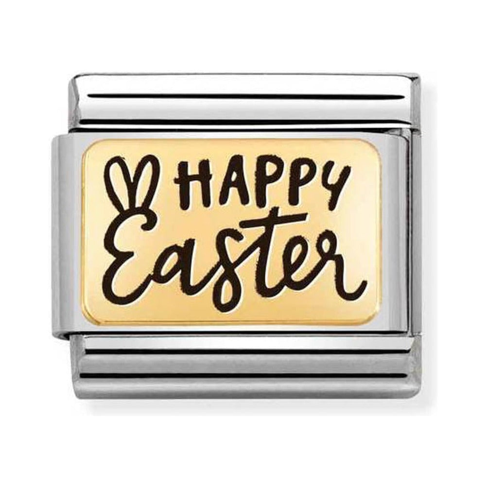 Nomination Composable Gold HAPPY EASTER Charm *