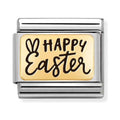 Nomination Composable Gold HAPPY EASTER Charm *