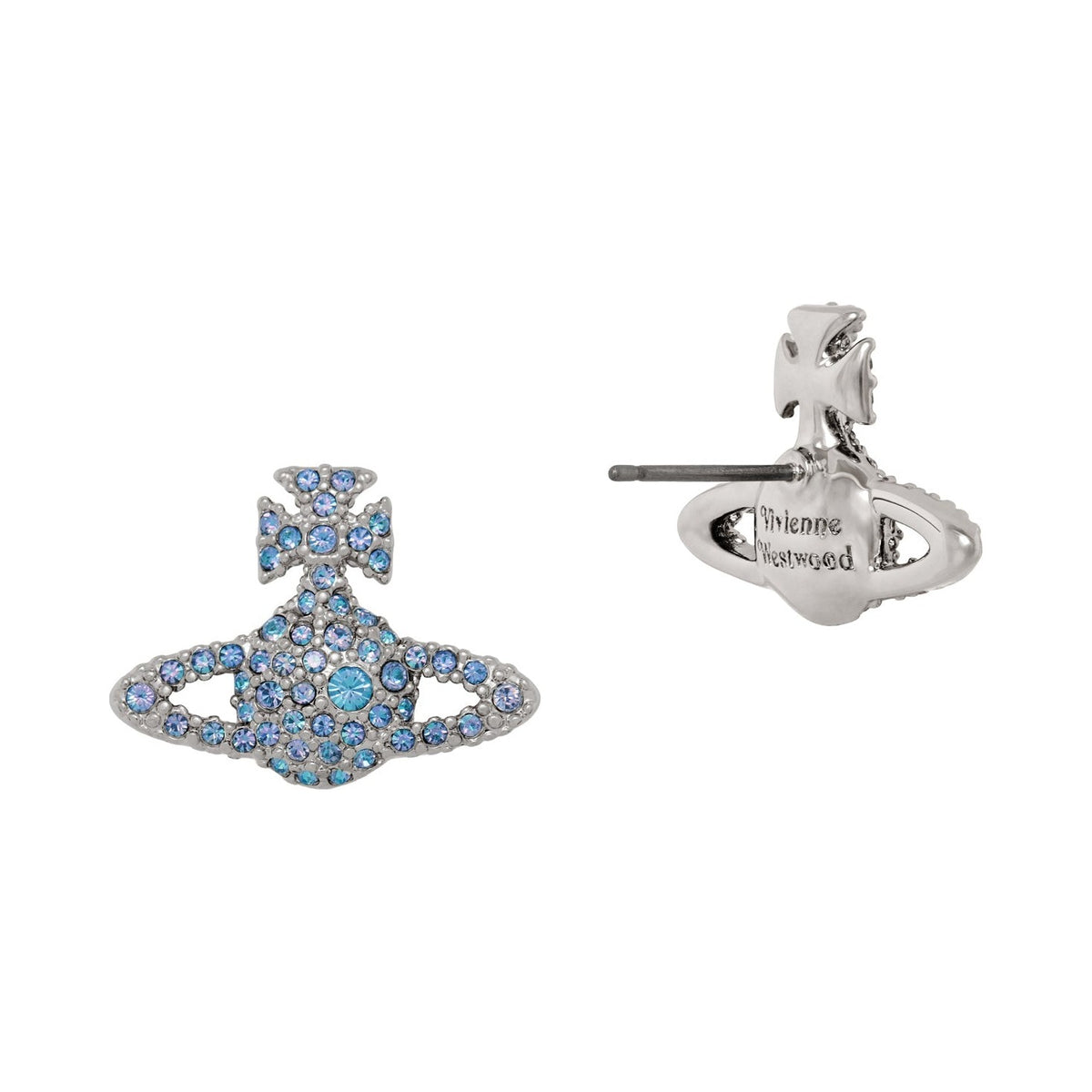 Vivienne Westwood Grace Bas Relief, Vitrail Light Crystal Earrings — view 2