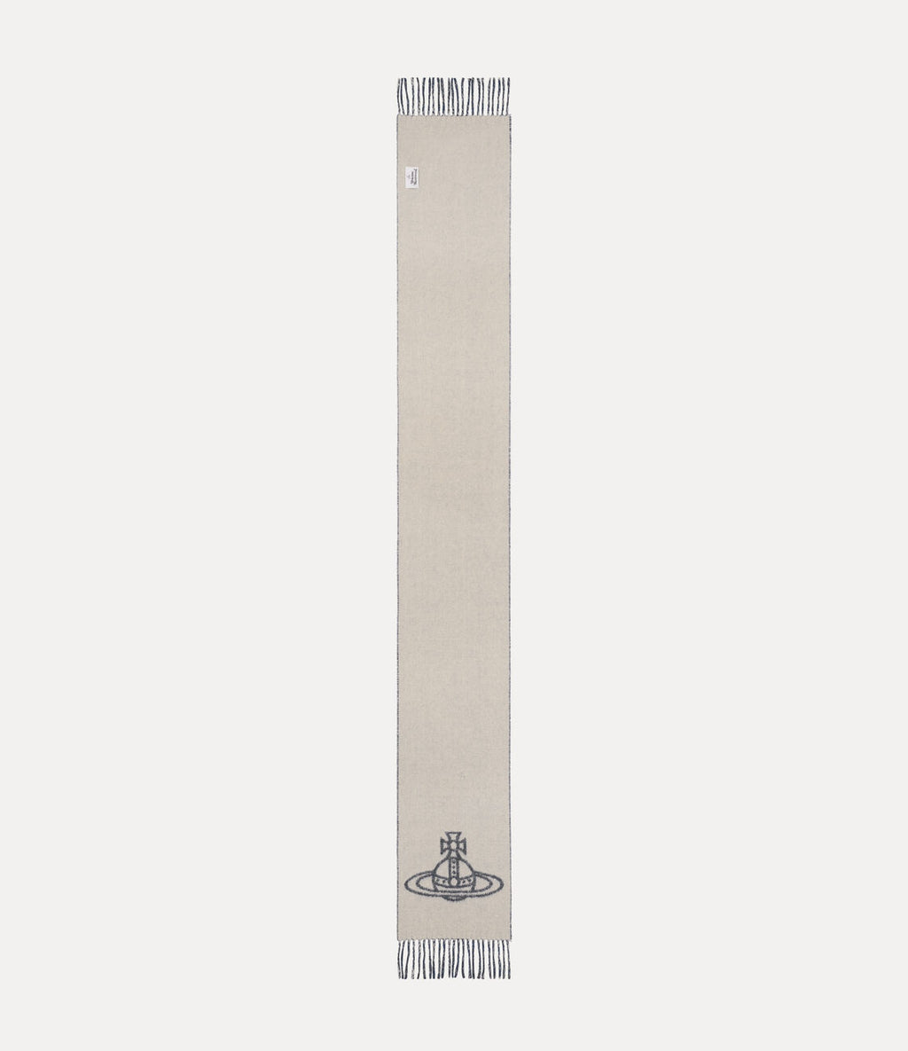 Women's Vivienne Westwood 25X180cm Scarf in Black White