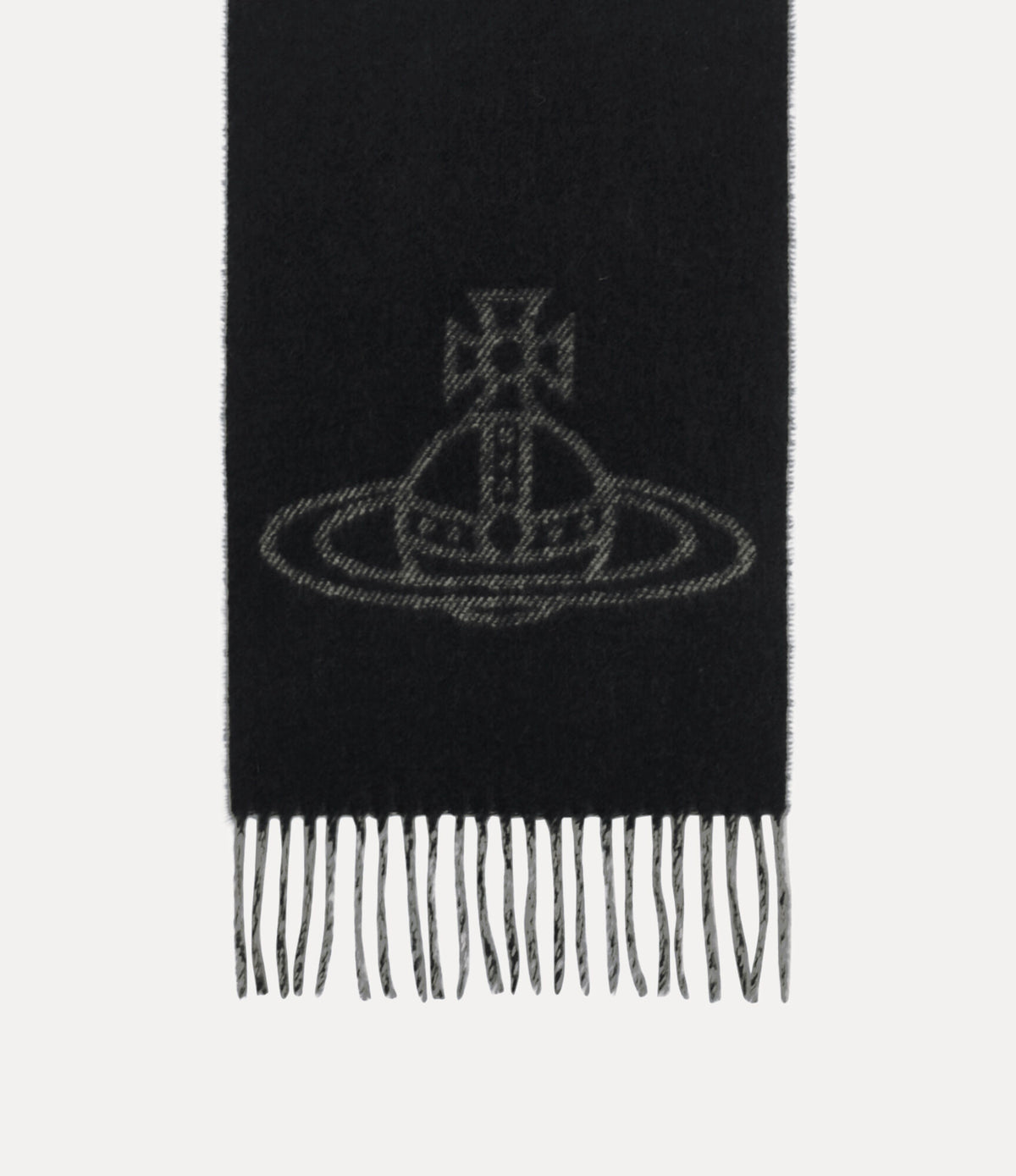 Women's Vivienne Westwood 25X180cm Scarf in Black White