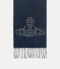 Womens Vivienne Westwood 25X185 Scarf Mineral Grey Scarve