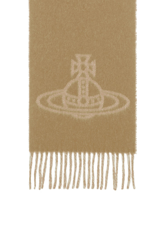 Women's Vivienne Westwood 25X180cm Scarf Camel