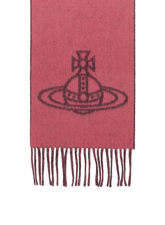 Women's Vivienne Westwood 25X180cm Scarf in Coral