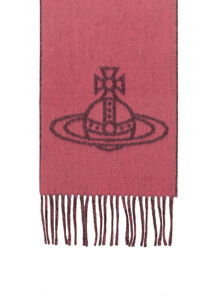 Women's Vivienne Westwood 25X180cm Scarf in Coral