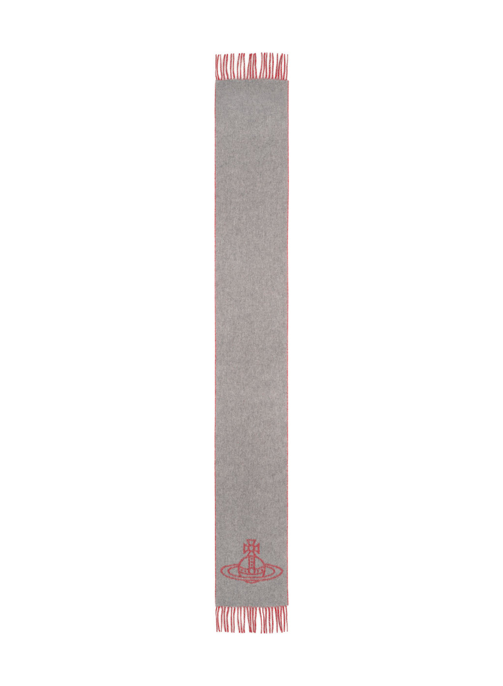 Womens Vivienne Westwood 25X185 Scarf Red Scarve — view 5