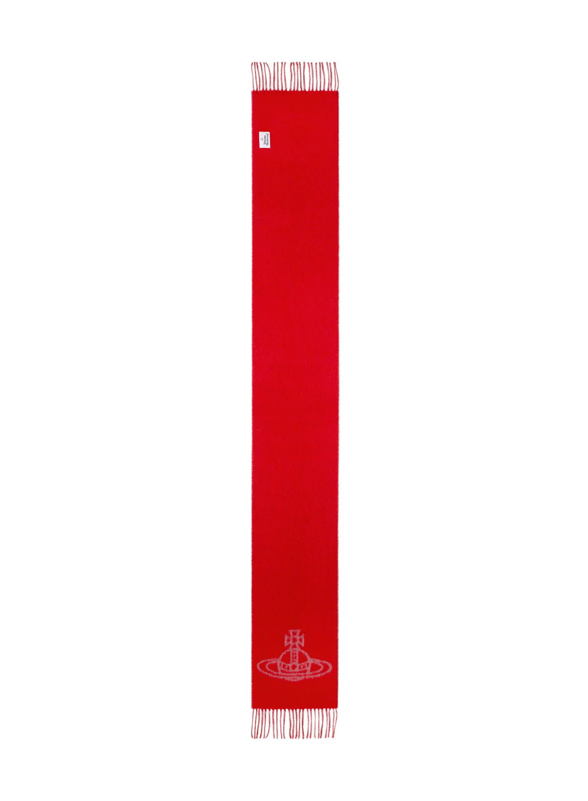 Womens Vivienne Westwood 25X185 Scarf Red Scarve — view 6