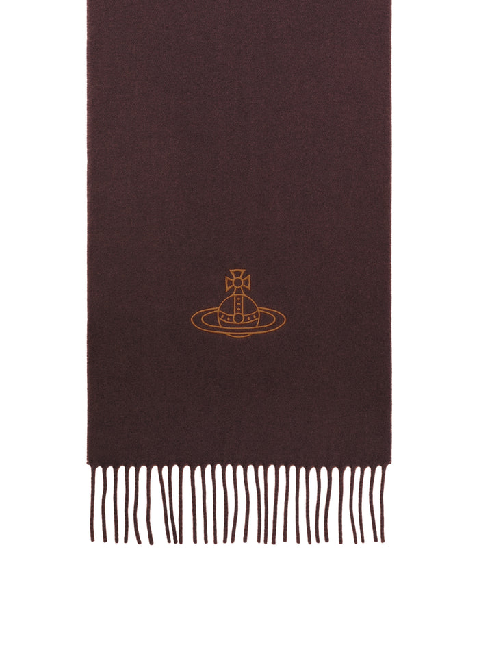 Women's Vivienne Westwood 30x236cm Scarf in Aubergine
