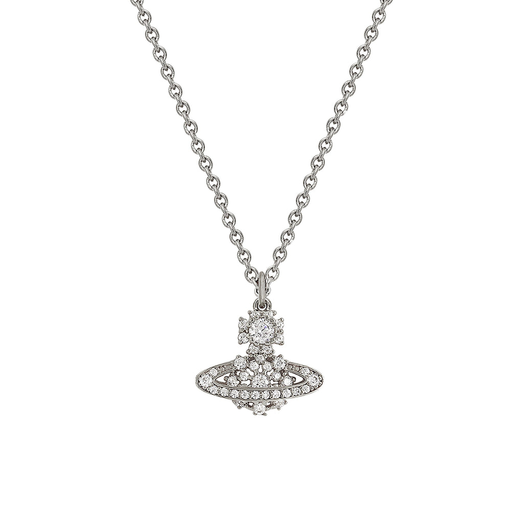 Vivienne Westwood Narcissa CZ Necklace, a silver sterling necklace from Vivienne Westwood, at OD’s Jewellers in St Helens.