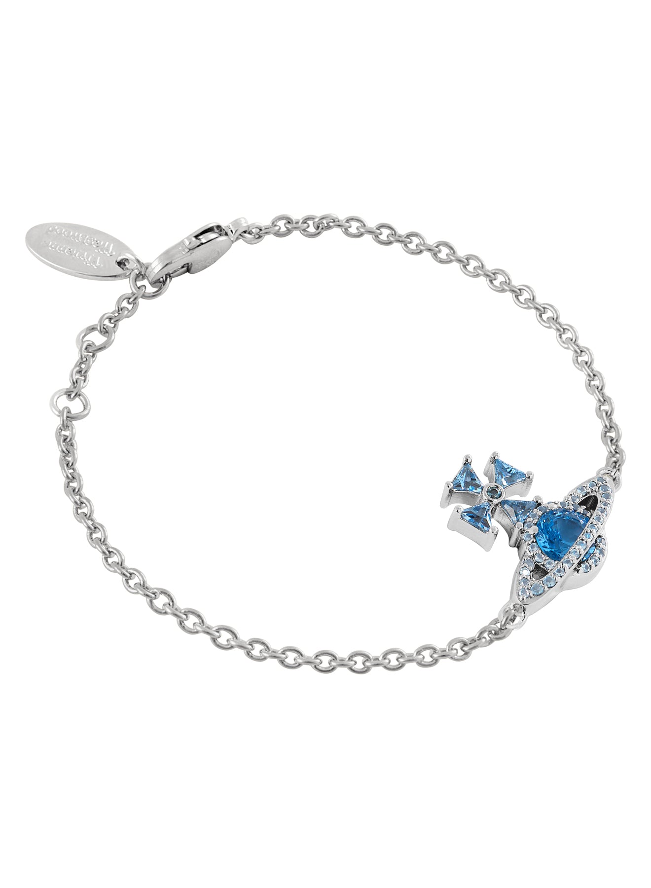 Vivienne Westwood Mila Blue Bracelet 6102025A-02P289