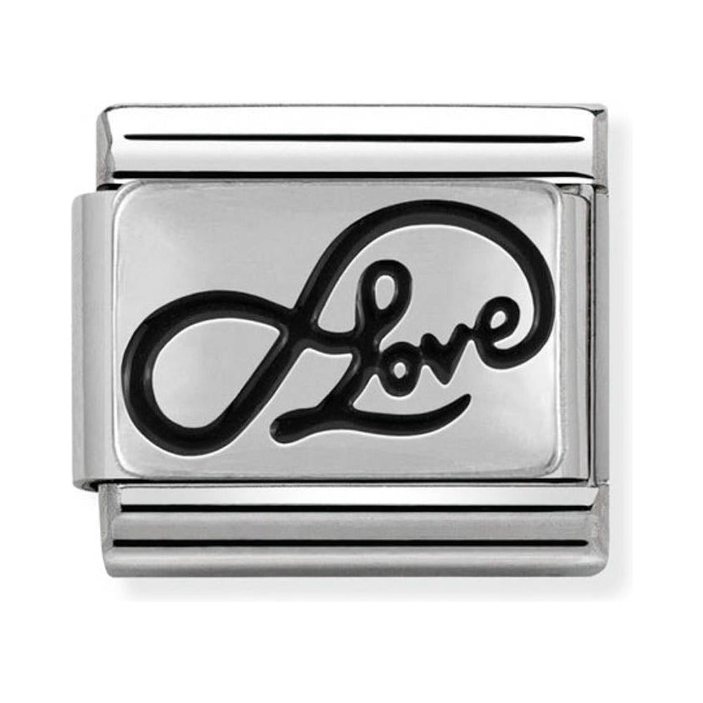 Nomination Composable Classic Link Infinity Love in 925 Silver