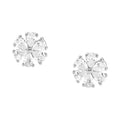 The Nomination Sweetrock Cubic Zirconia Flower Earrings, a silver metal earrings from Nomination Italy, available at OD’s Jewellers in St Helens.