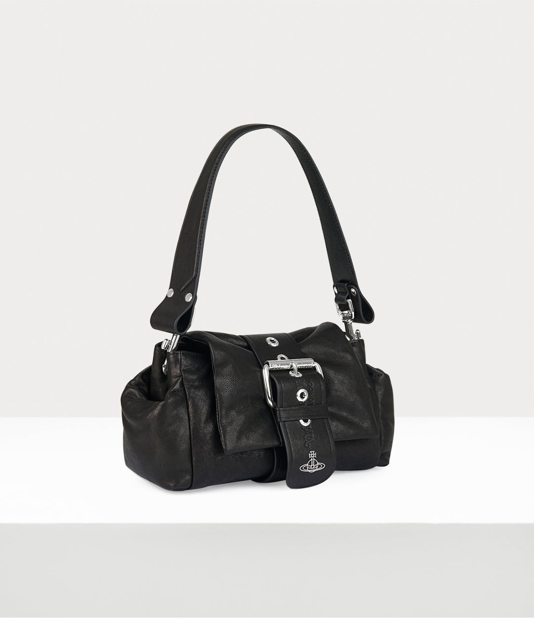 vivienne westwood バックルバレリーナ　黒　38 Womens Vivienne Westwood Hazel Treasure Black Handbag