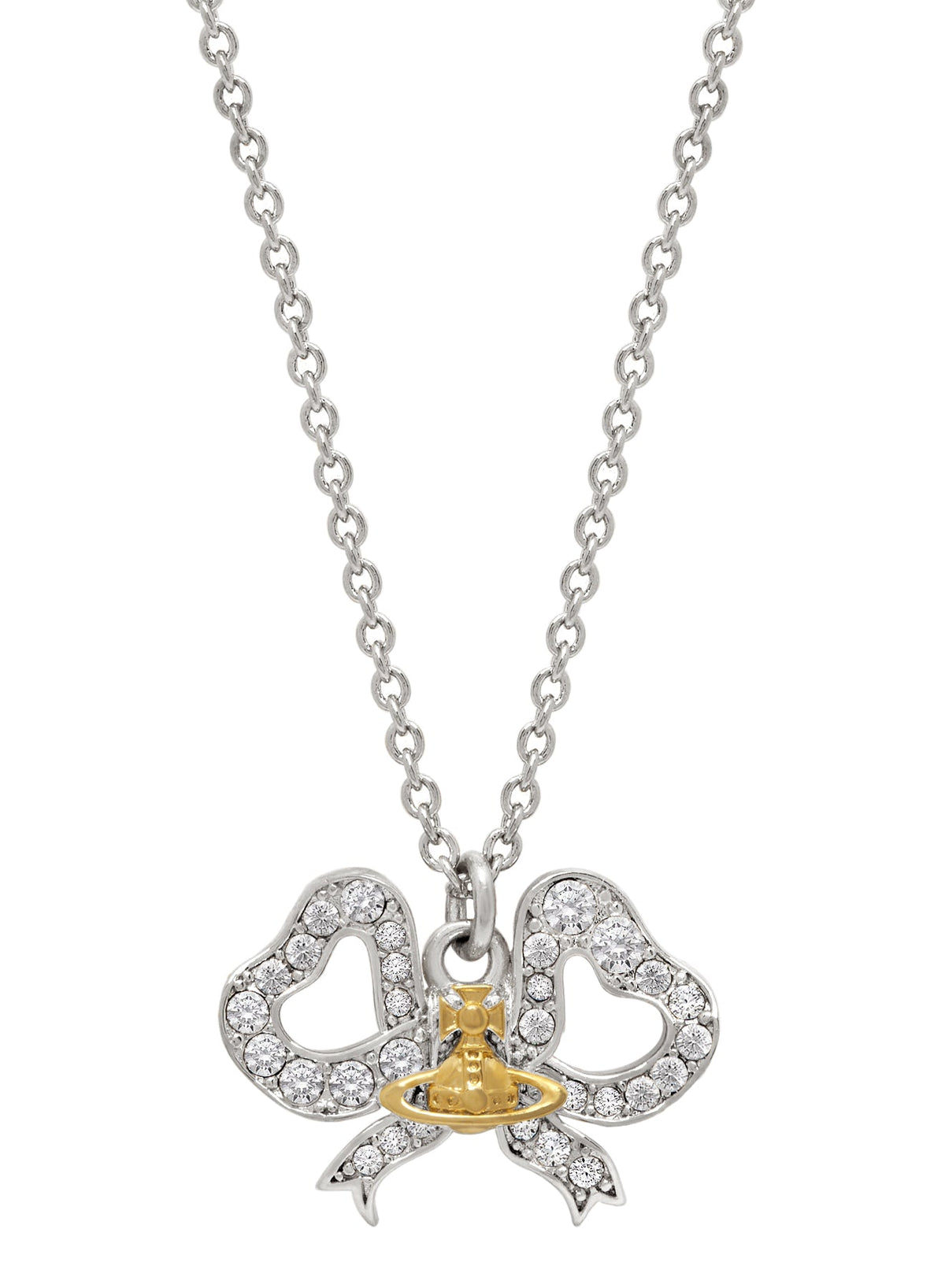 Vivienne Westwood Rigoberta Bow Pendant Necklace 630203H3-02P580-