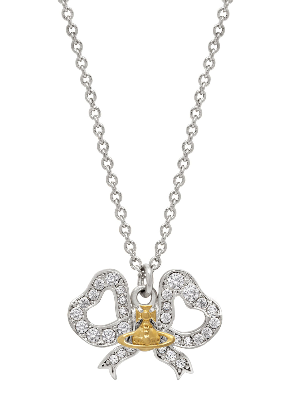 Vivienne Westwood Rigoberta Bow Pendant Necklace 630203H3-02P580-