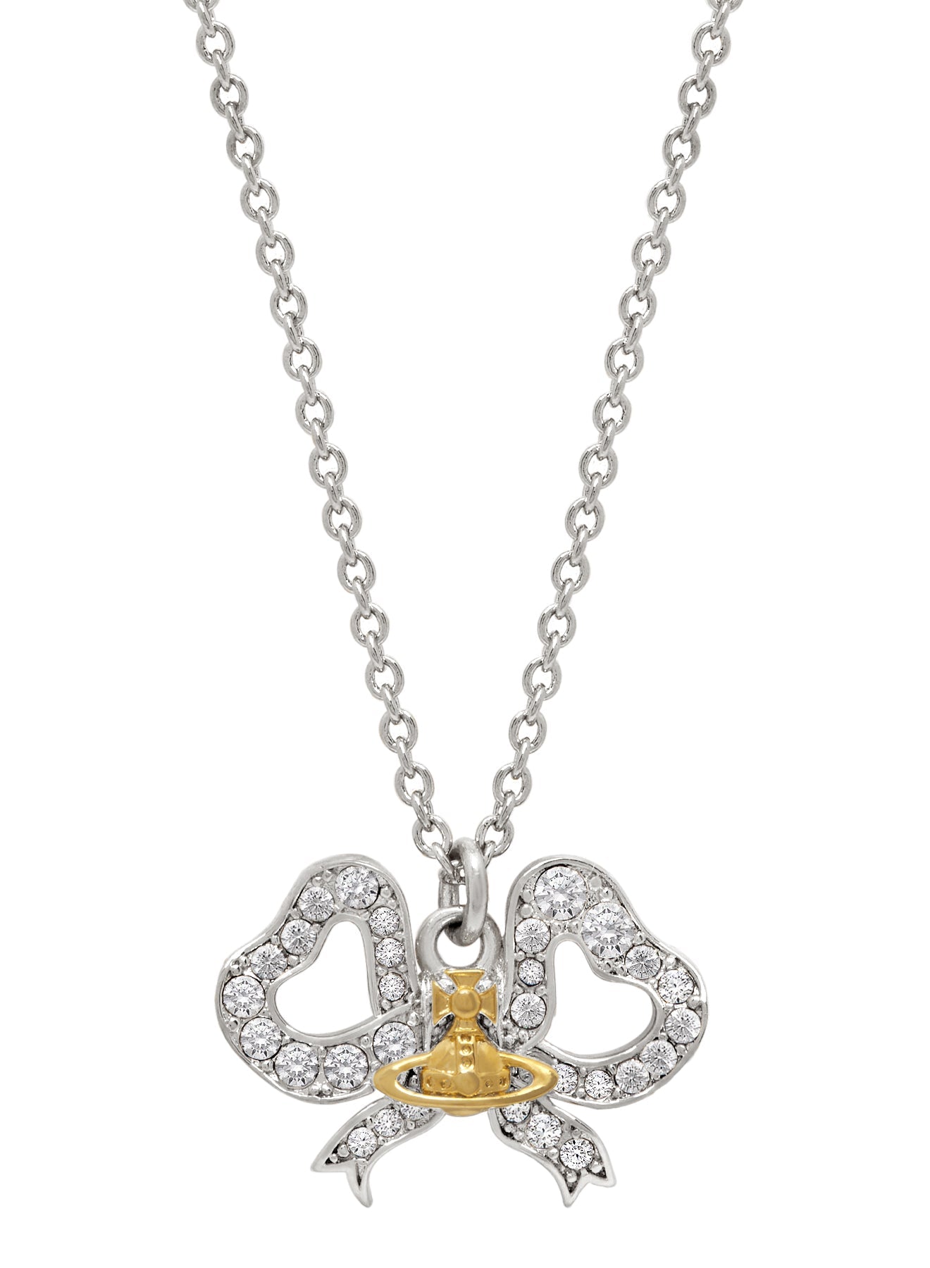Vivienne Westwood Rigoberta Bow Pendant Necklace 630203H3-02P580-