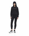 Women's On Running Black Focus Tech Hoodie & Performance Tights Set