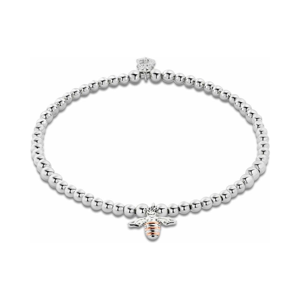 Clogau Sterling Silver Natures Wonder Honey Bee Affinity Bracelet 3SBB15S