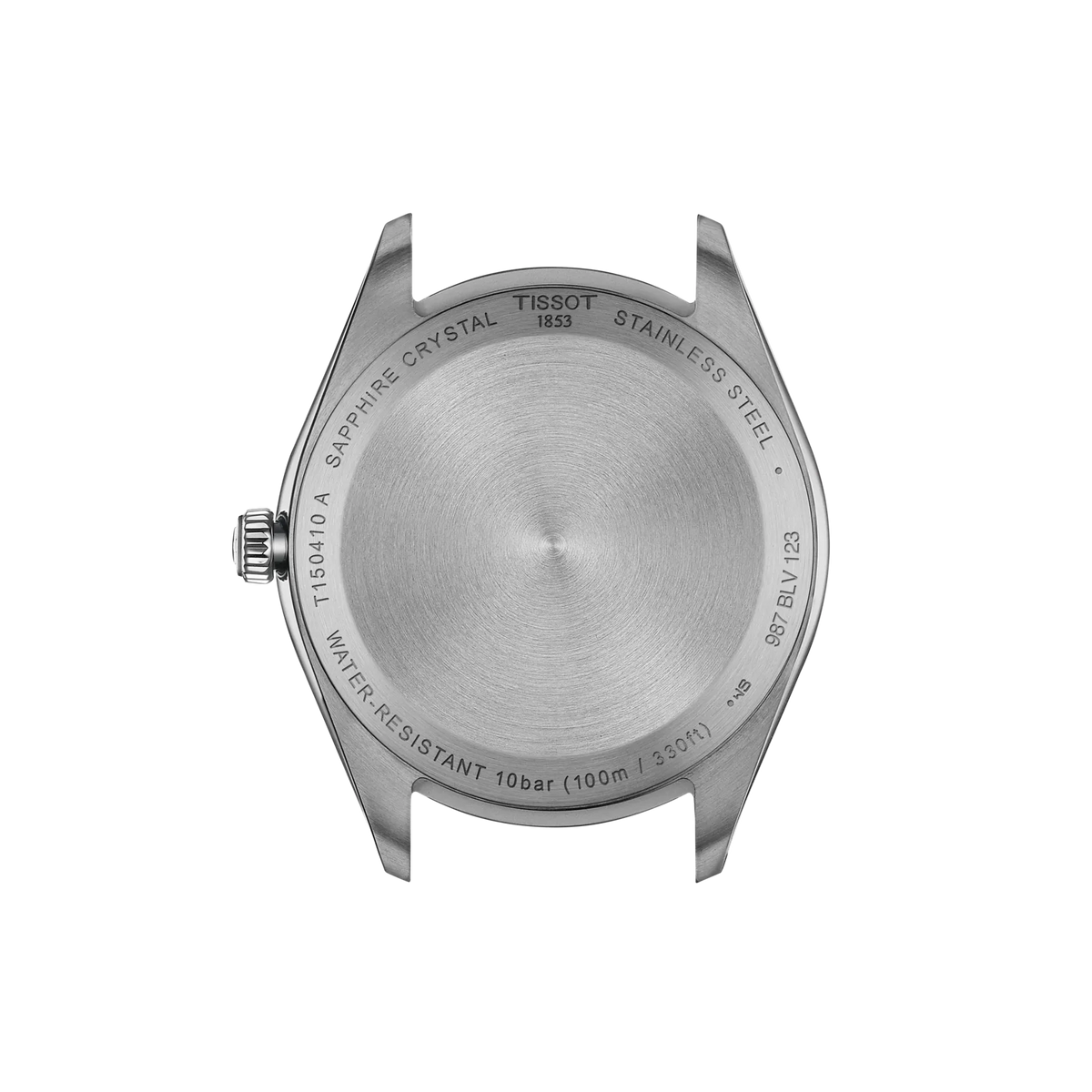Tissot Mens PR100 40mm White Dial Strap Watch T1504101601100 — view 3