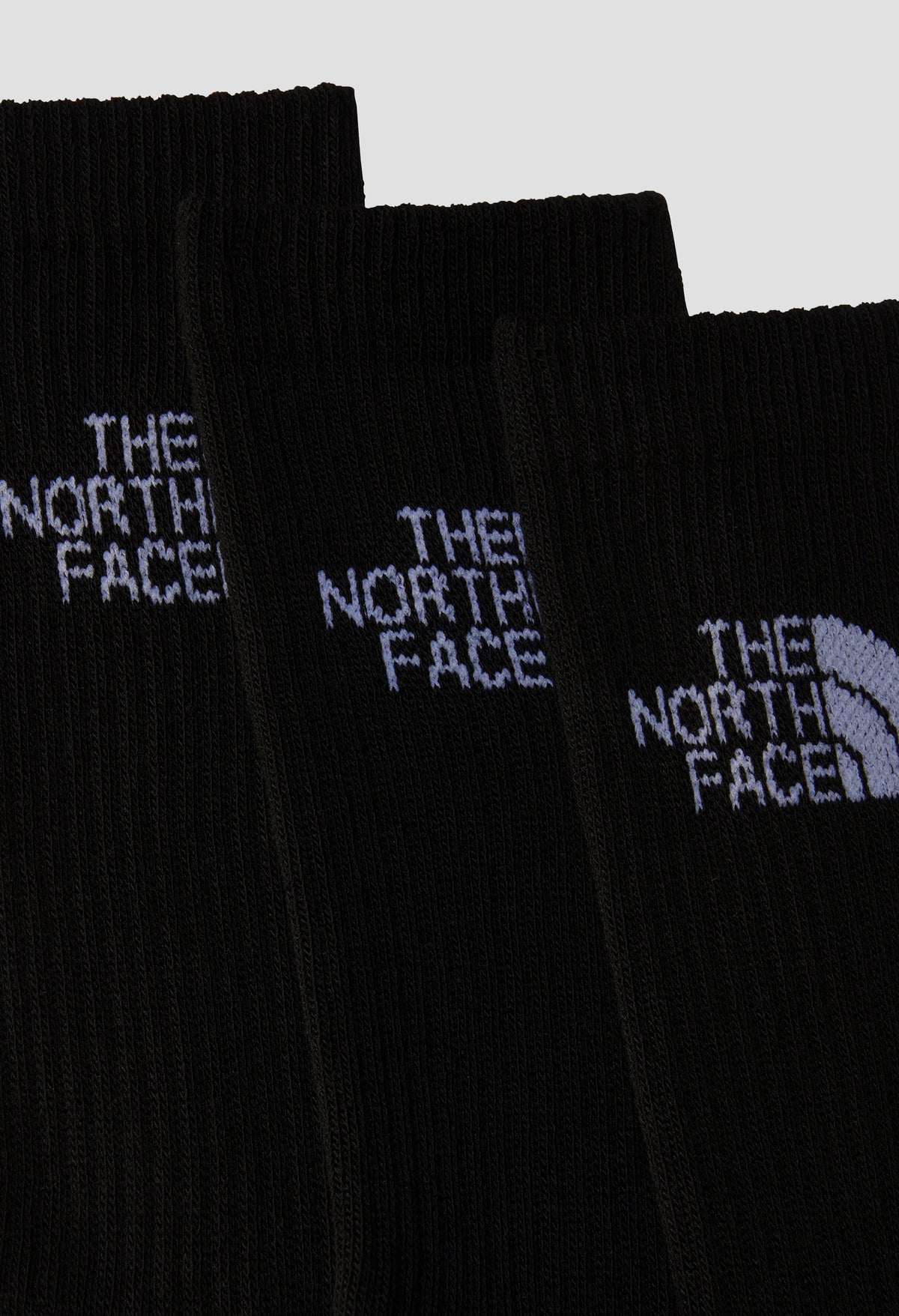 The North Face Black Sport Cush Crew Sock 3p — view 2