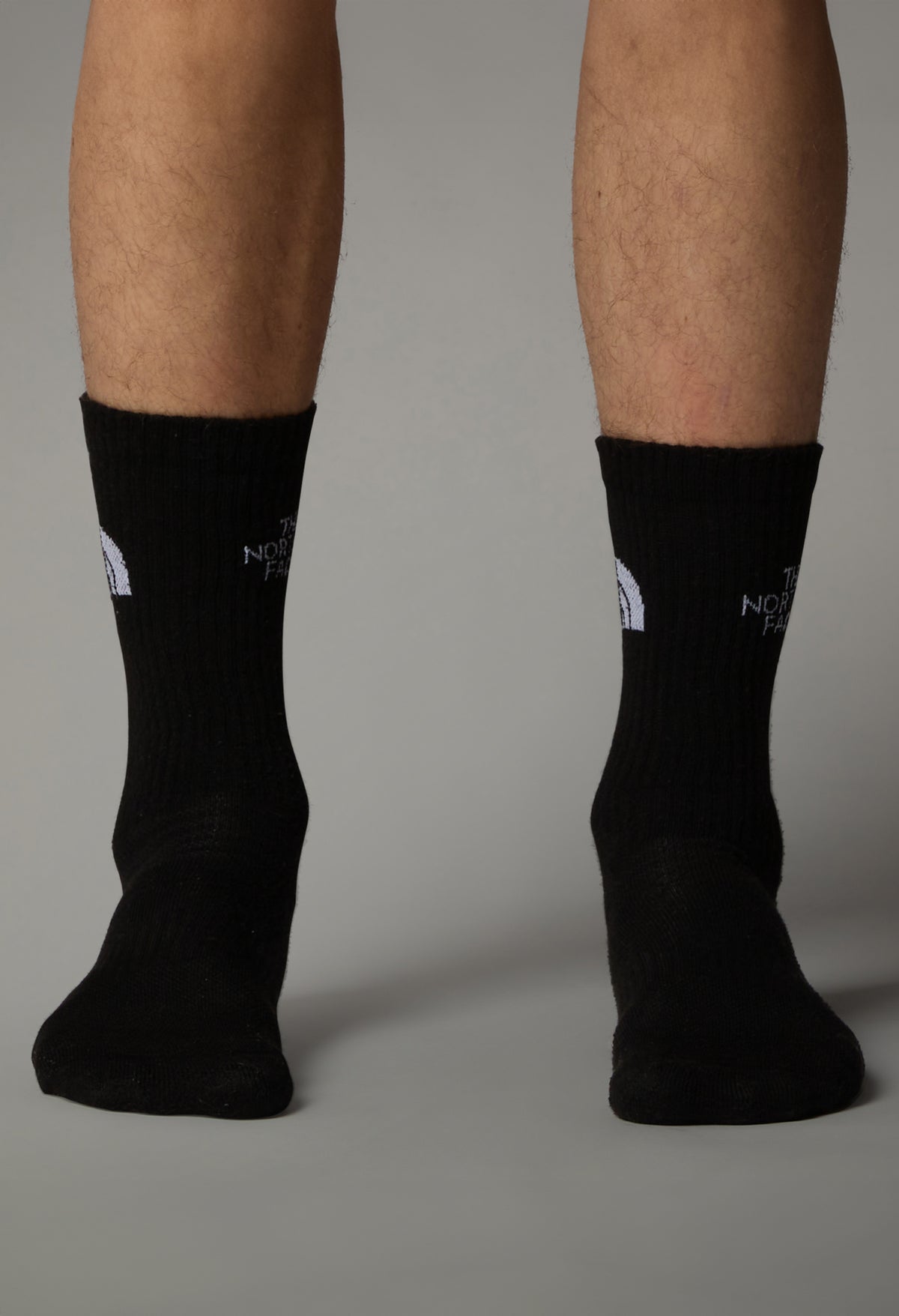 The North Face Black Sport Cush Crew Sock 3p — view 4