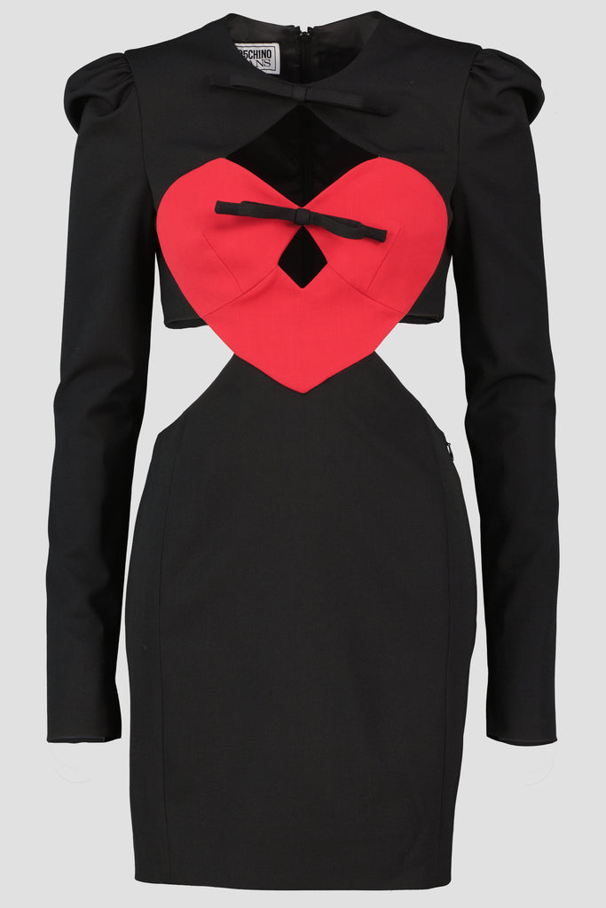 Moschino clearance heart dress